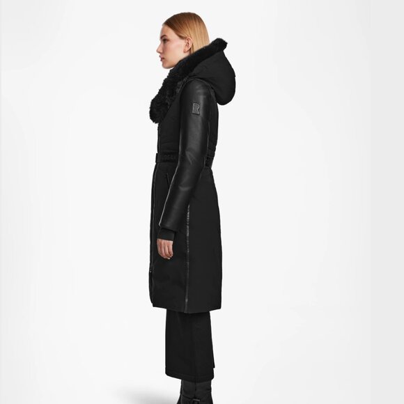 RUDSAK MISALA FITTED DOWN COAT - Picture 3 of 7